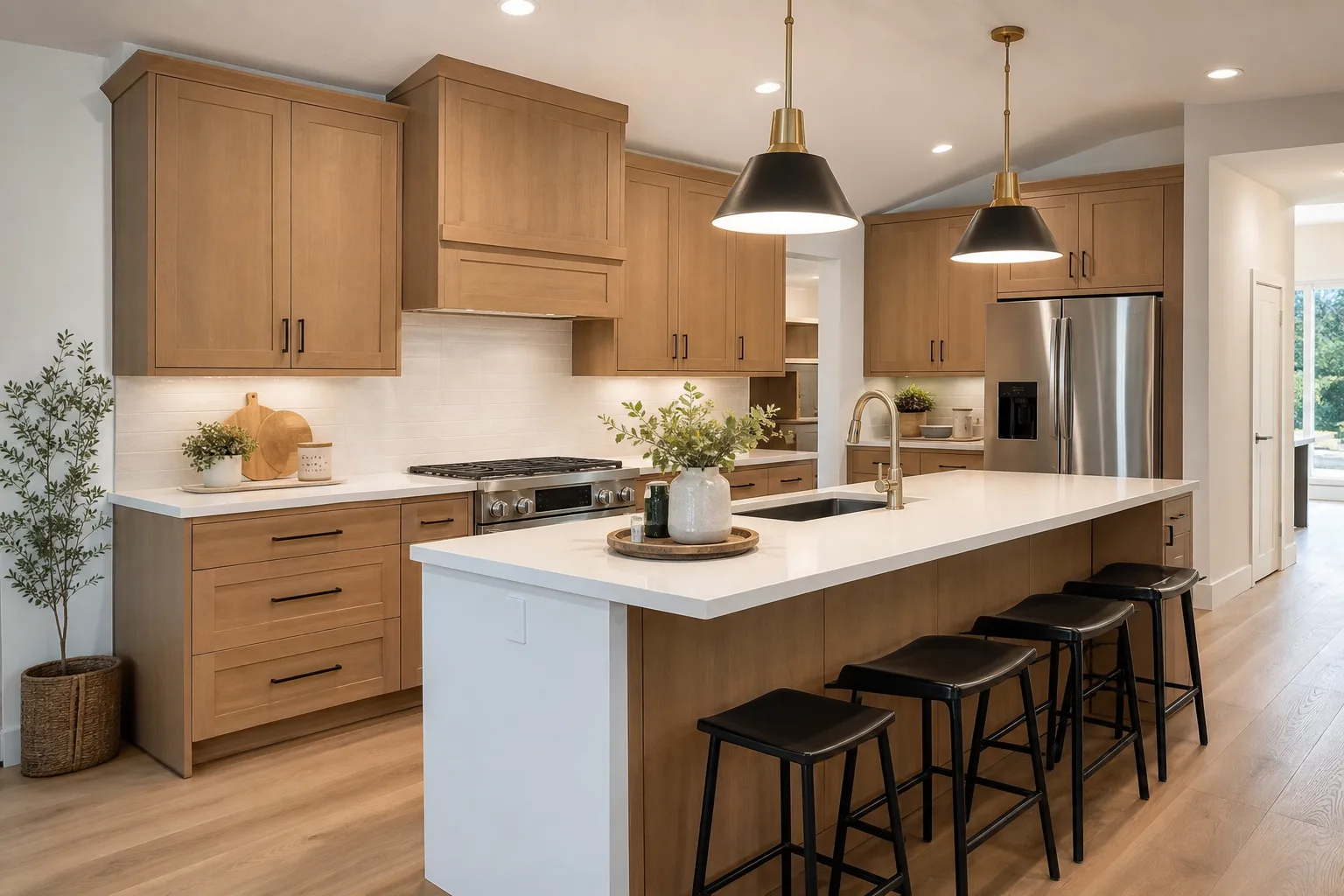 Kitchen cabinet upgrade delivering strong resale context in Boise