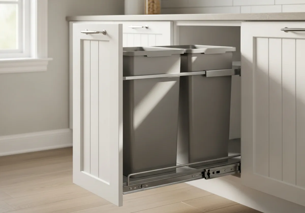 Trash Pull-Out cabinet accessory