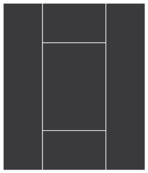 Modern Shaker door profile
