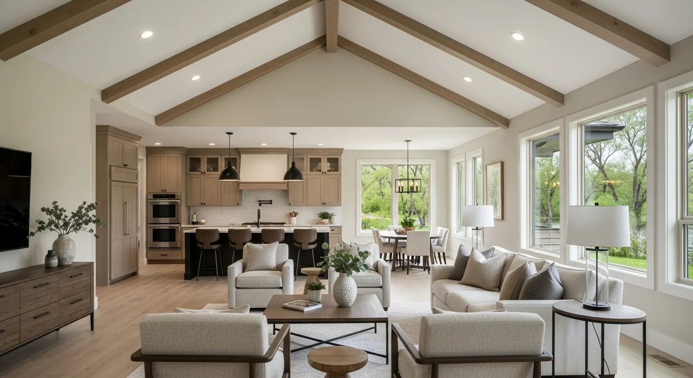 Coordinated cabinet selections across multiple rooms in a Star-area home