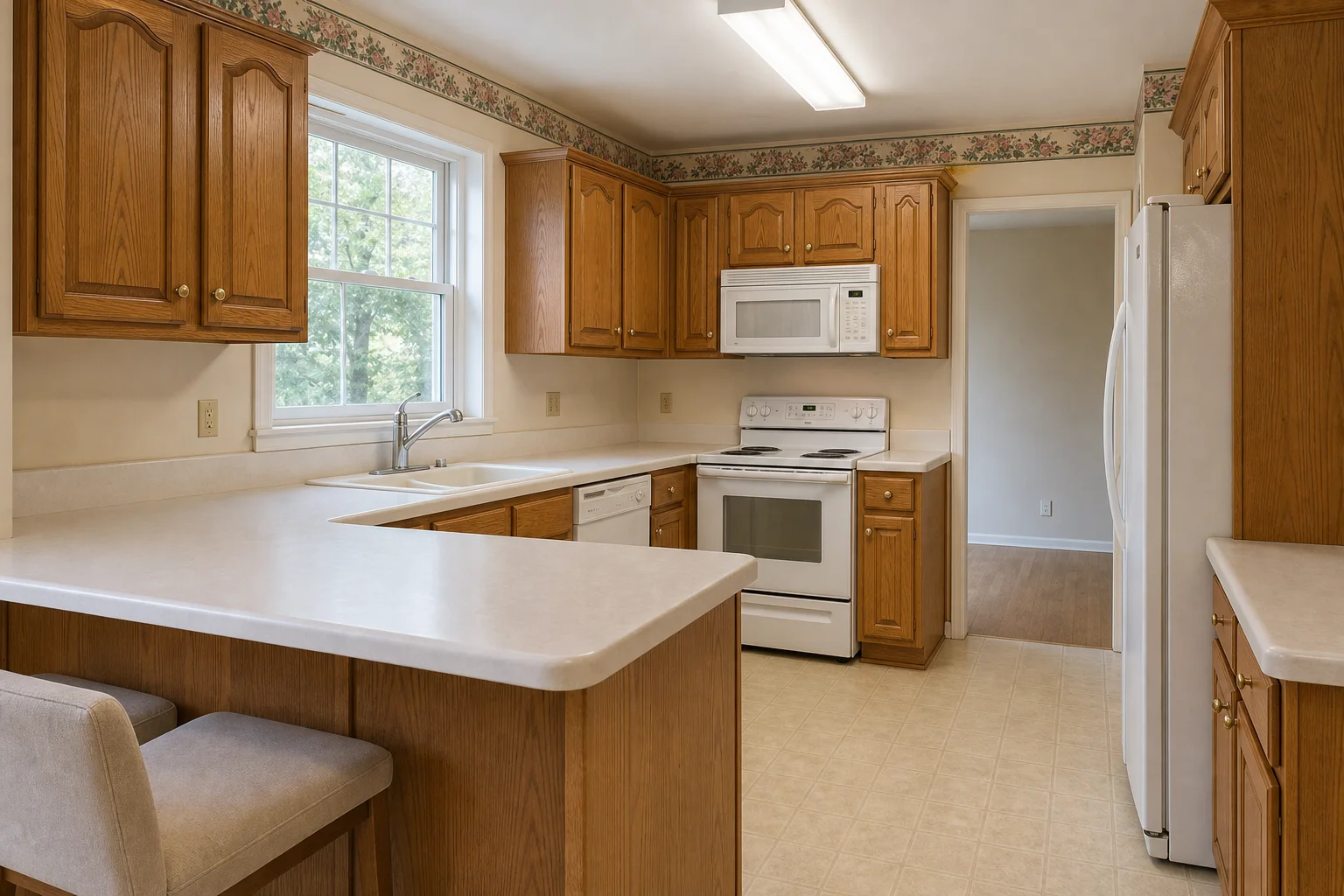 Before: Modern Kitchen Cabinet Upgrade in Boise, Idaho